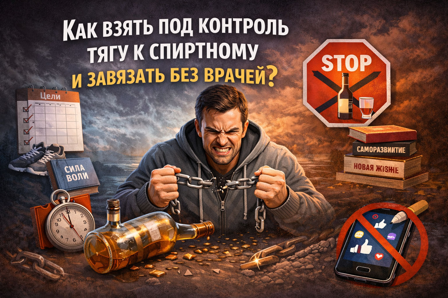 Как бросить пить алкоголь самостоятельно